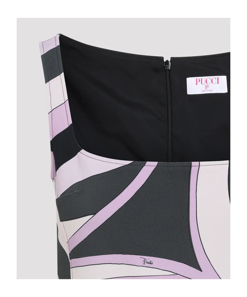Pucci Abstract Printed Mini Dress