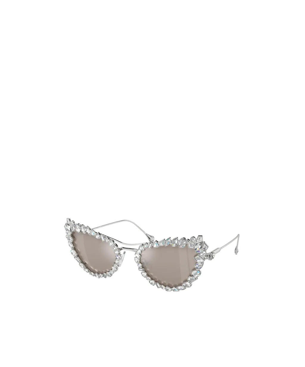 Crystal Embellished Sunglasses
