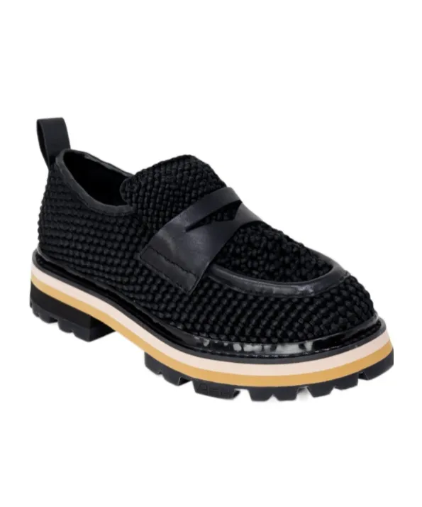 Woven Detail Loafers