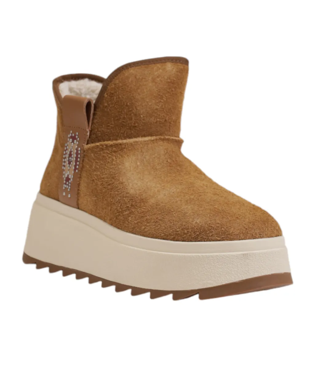 Round-Toe Ankle Boots