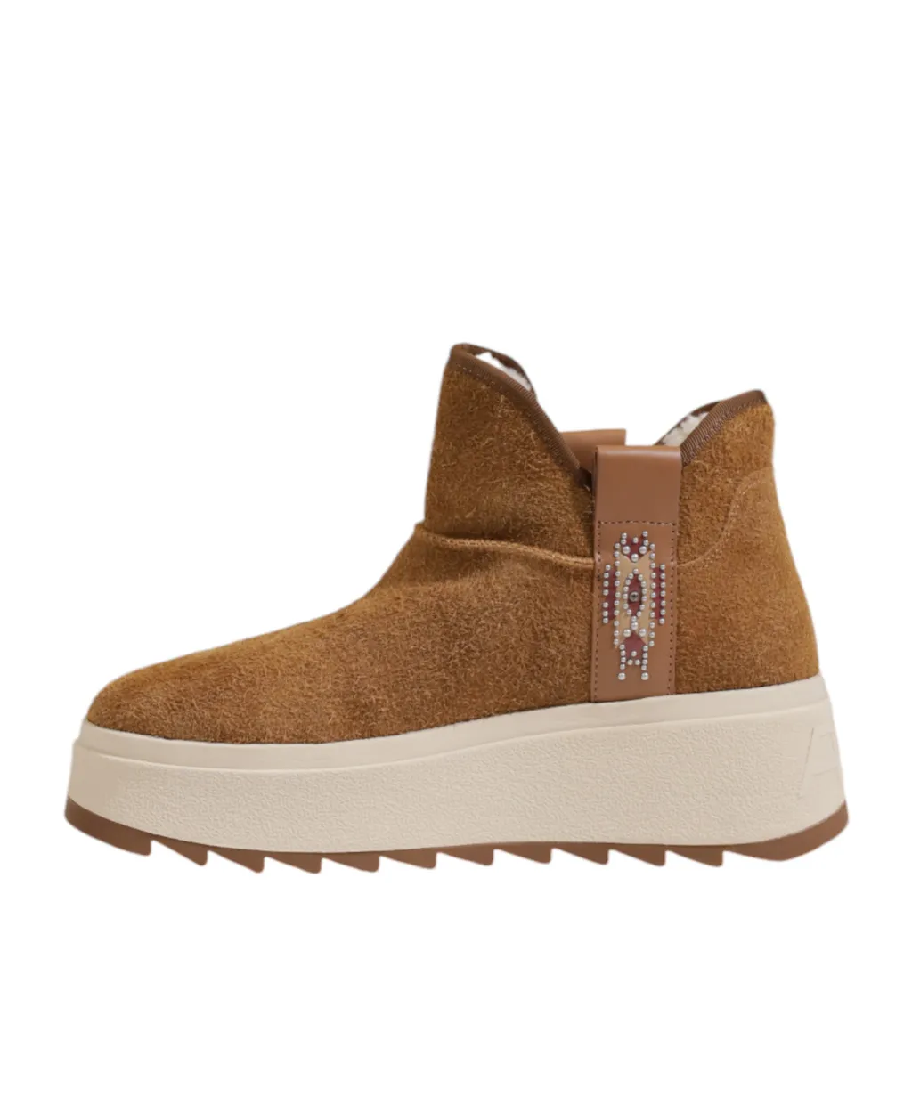 Round-Toe Ankle Boots