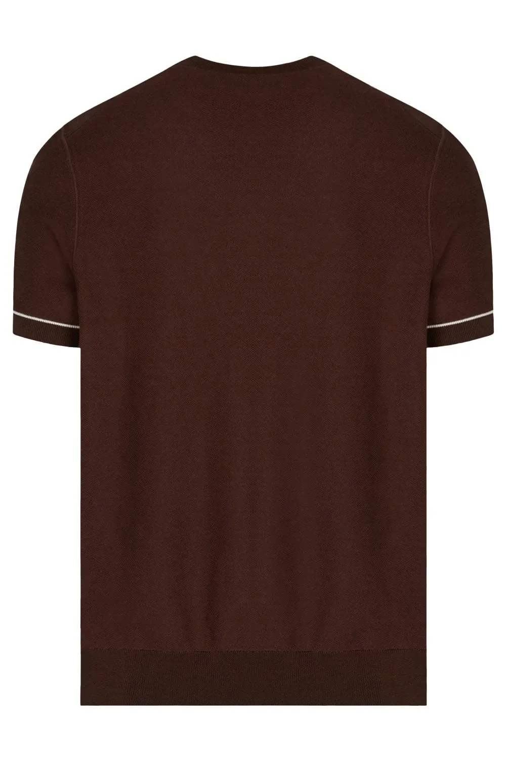 Short-Sleeved Knitted Shirt
