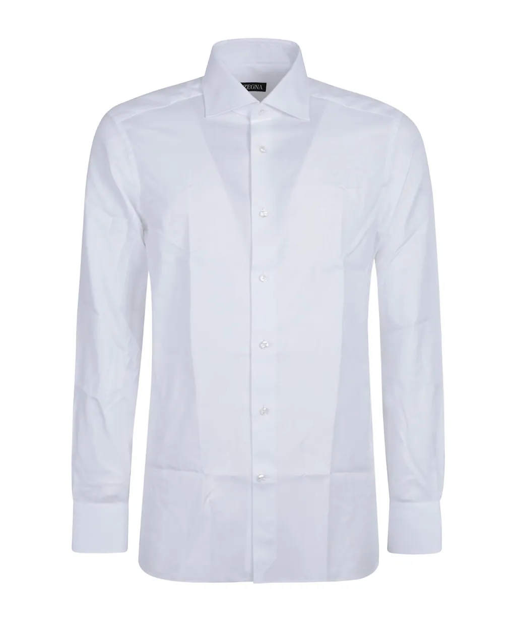 Zegna Long-Sleeved Button-Up Shirt