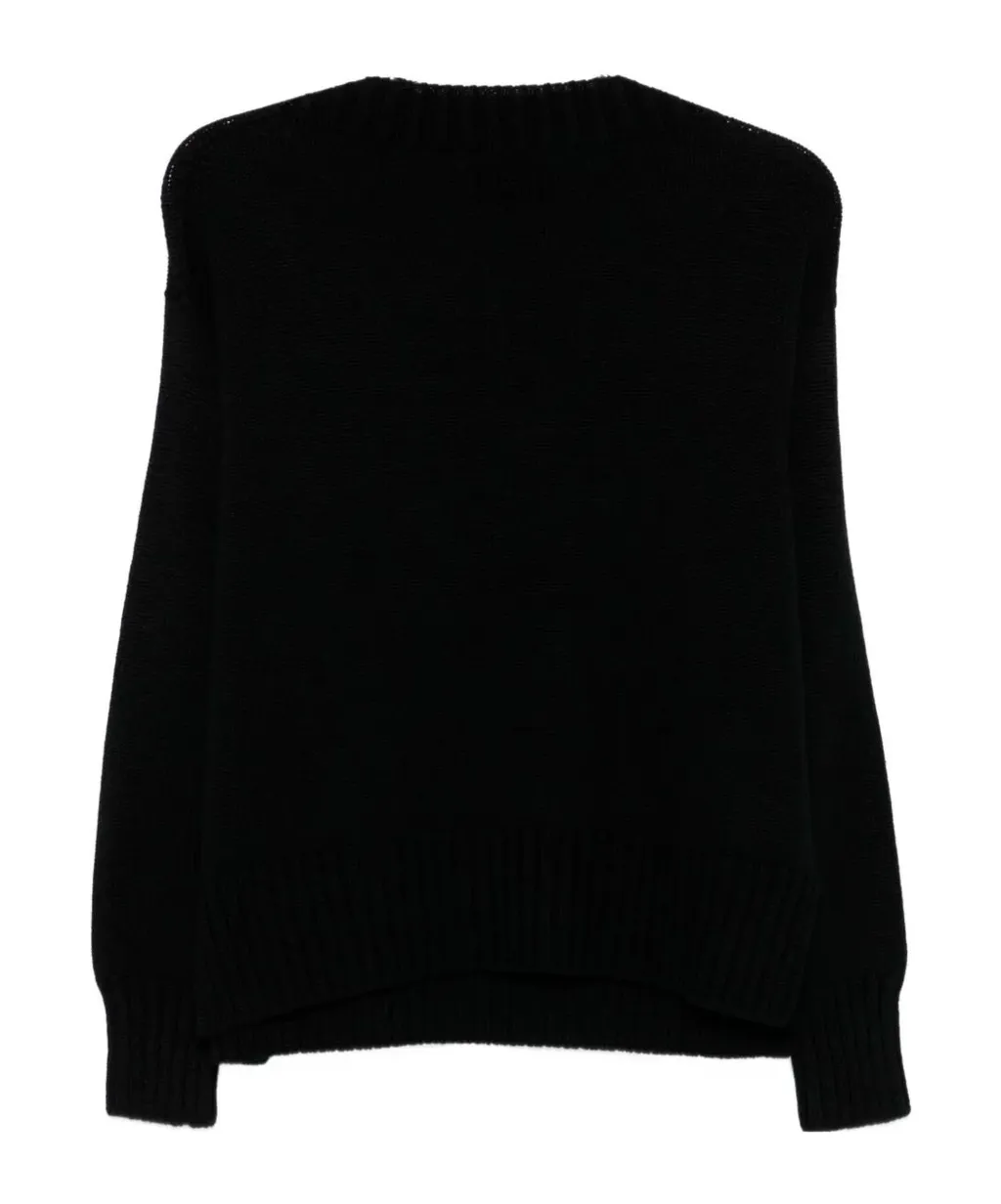 Round-Neck Wool Sweater
