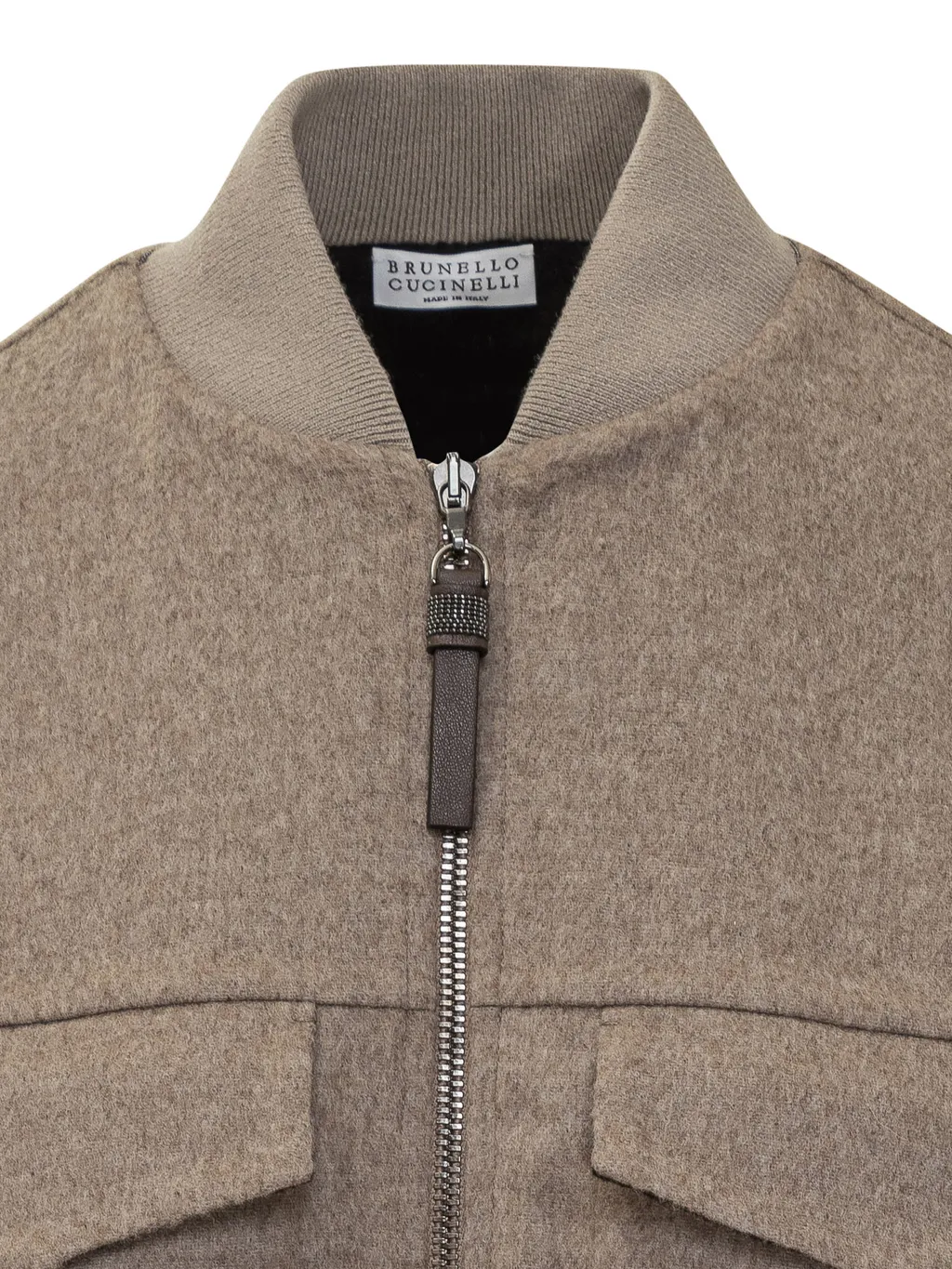 Brunello Cucinelli Hand-Crafted Bomber Jacket