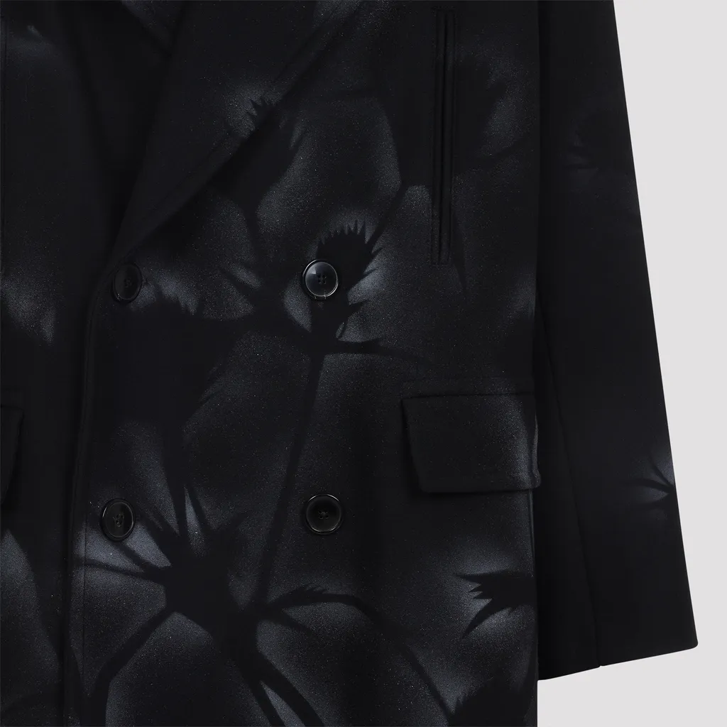 Dries Van Noten Double-Breasted Tailored Coat