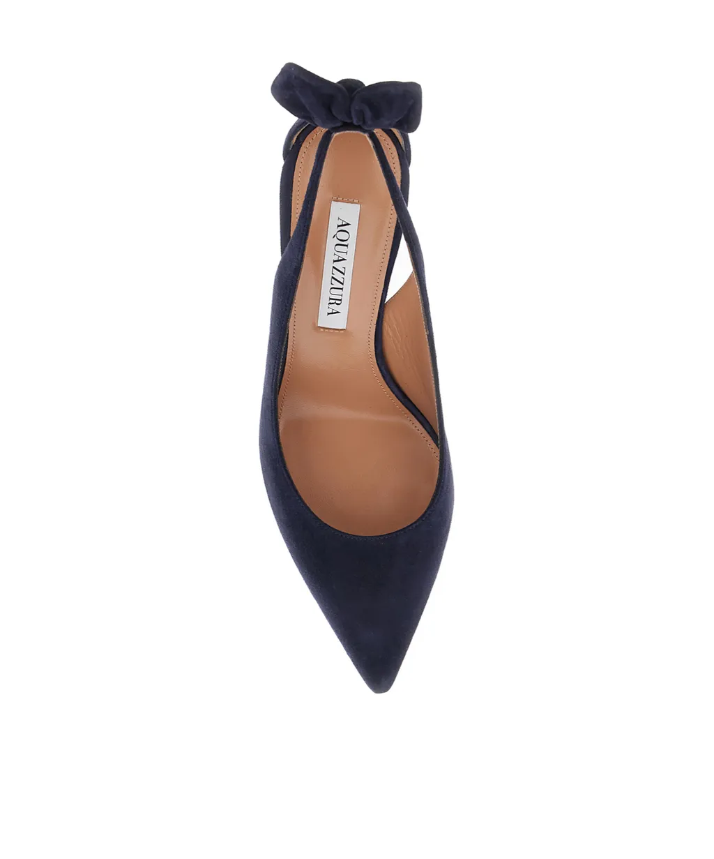 Aquazzura Bow Tie Pointed-Toe Pumps