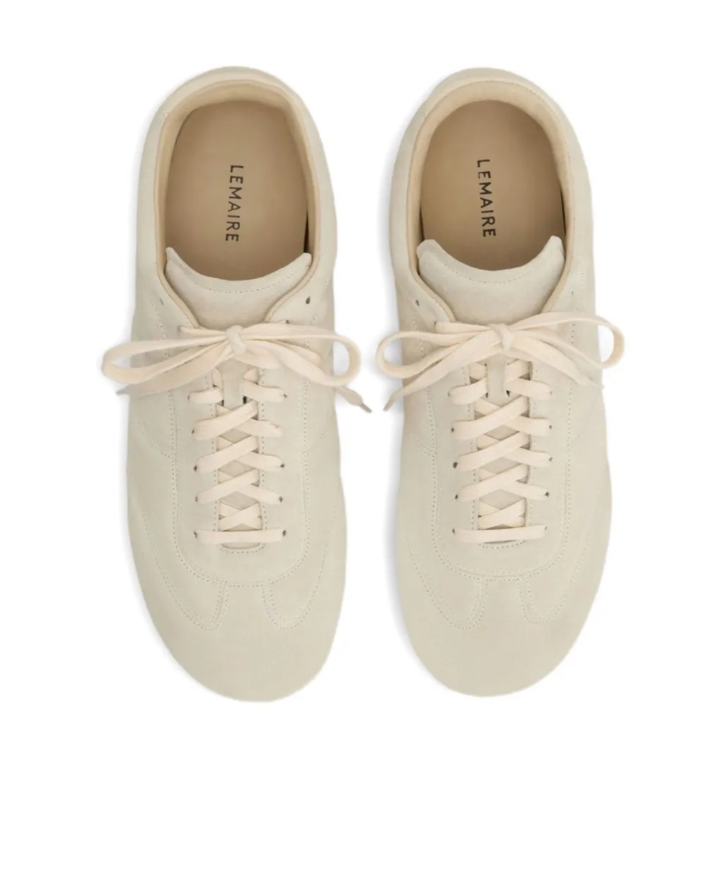 Quilted Suede Sneakers