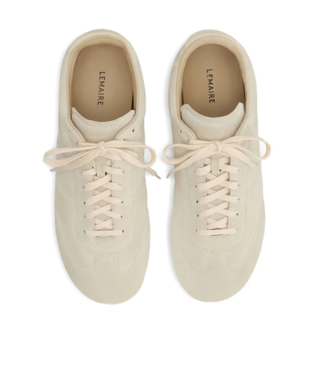 Quilted Suede Low-Tops