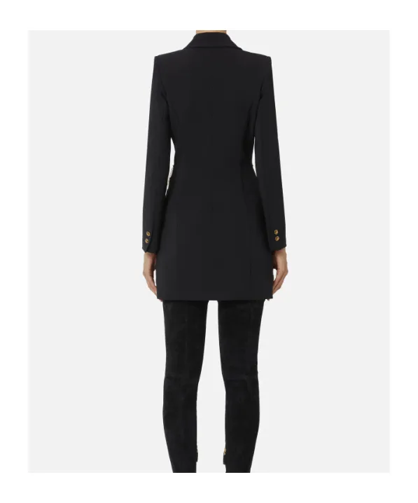 Elisabetta Franchi Chain Lightweight Crpe Dress