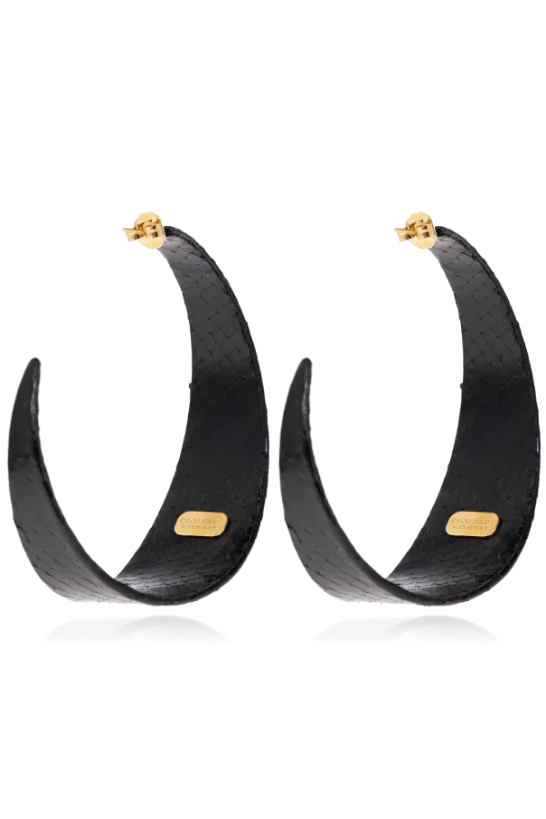 Dsquared2 Embossed Earrings