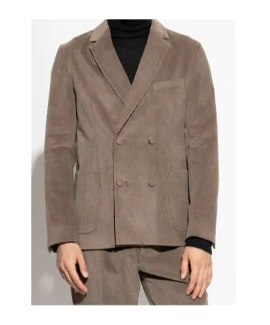 Leon Double-Breasted Corduroy Blazer