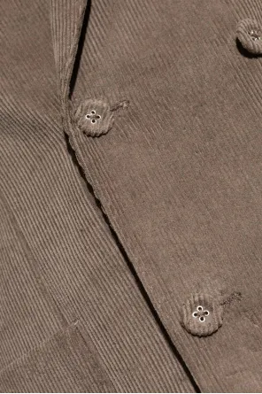 Leon Double-Breasted Corduroy Blazer