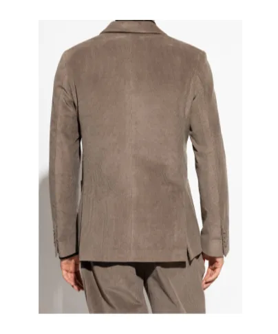 Leon Double-Breasted Corduroy Blazer