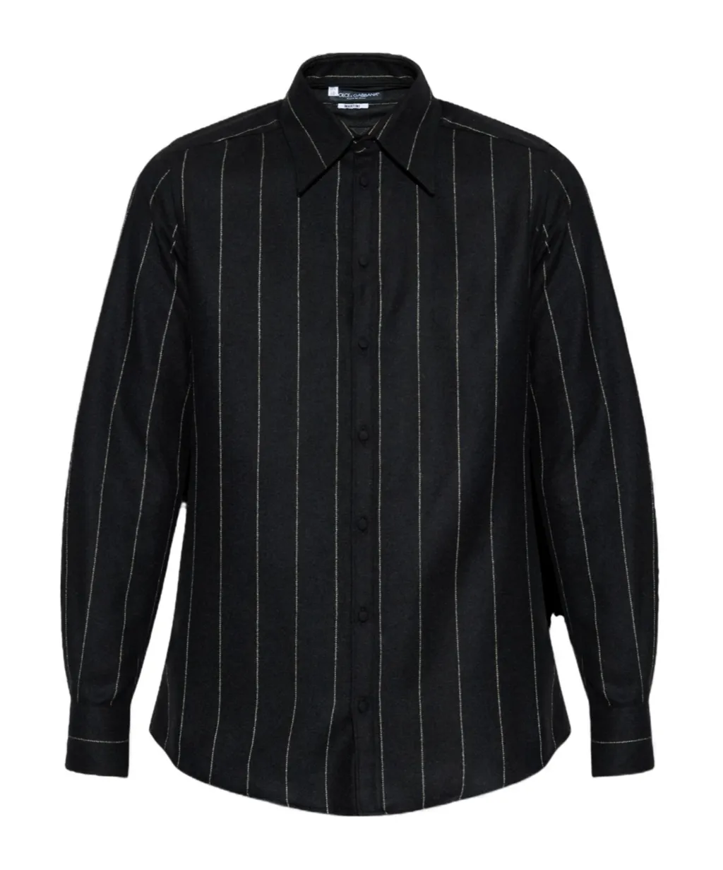 Dolce & Gabbana Striped Long-Sleeved Shirt