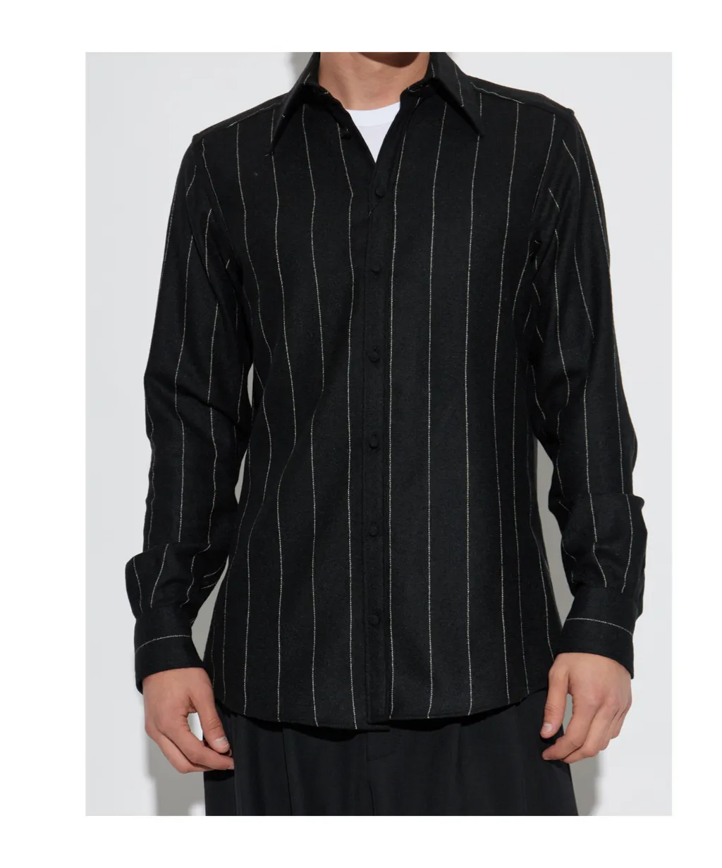 Dolce & Gabbana Striped Long-Sleeved Shirt