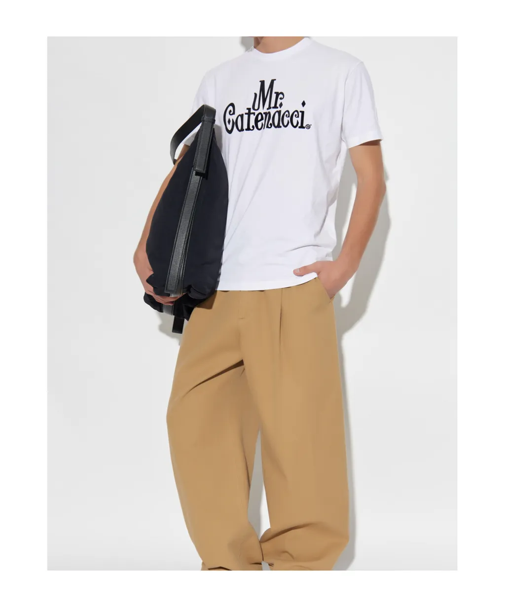 Dsquared2 Mr. Catenacci Printed Crewneck T-Shirt