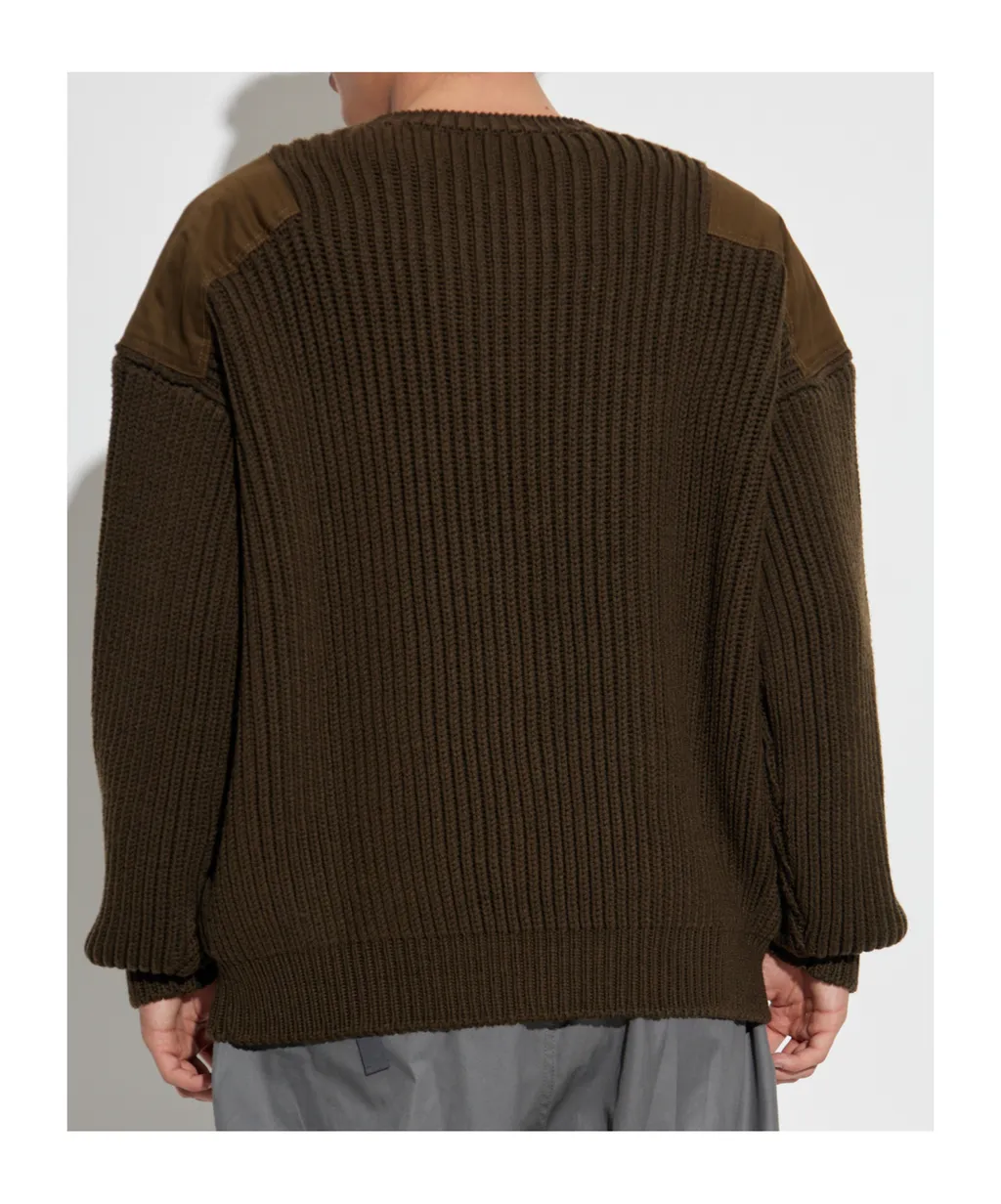Dsquared2 Logo Patch Knitted Jumper