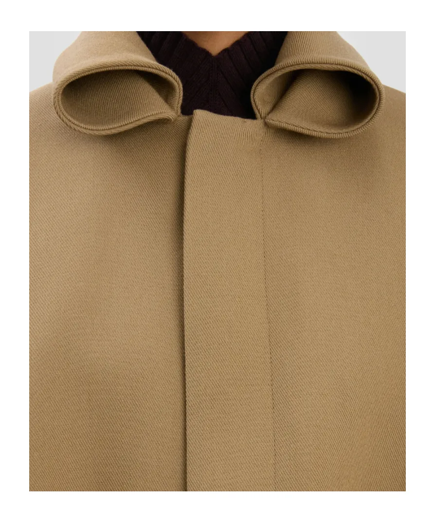 Oversized Roll Neck Bomber Jacket