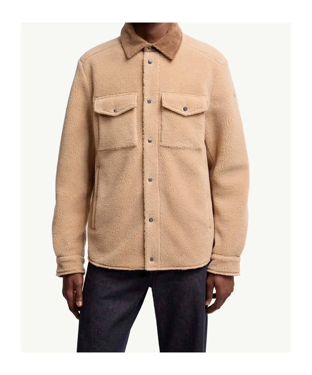 Moncler Button-Up Long Sleeved Overshirt