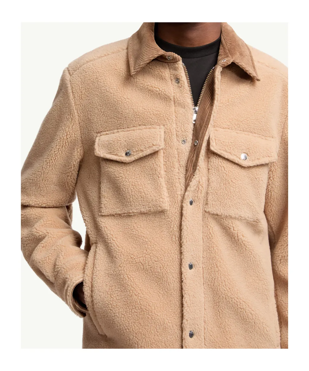 Moncler Button-Up Long Sleeved Overshirt