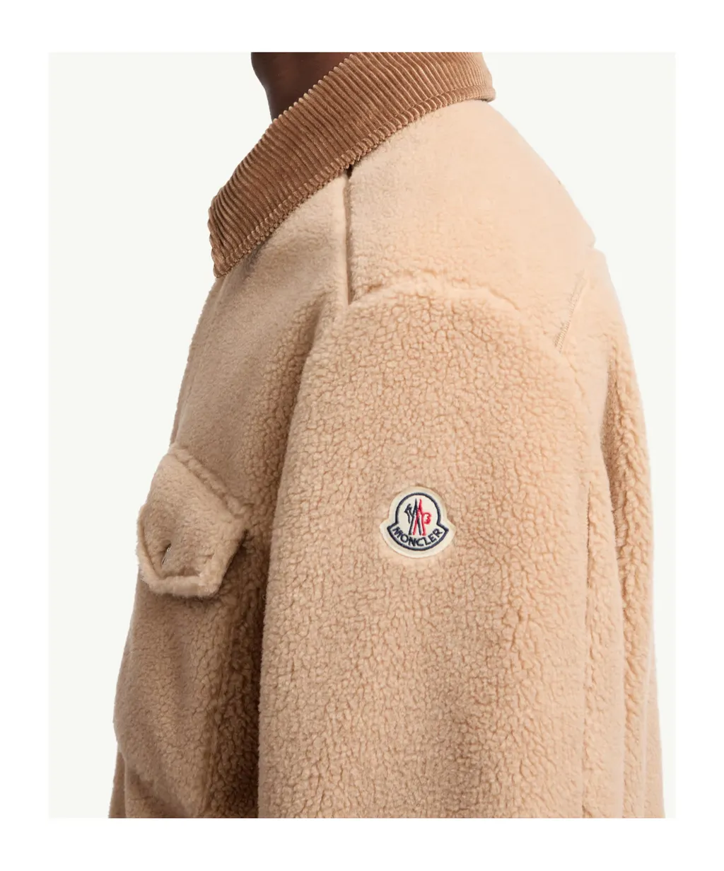 Moncler Button-Up Long Sleeved Overshirt