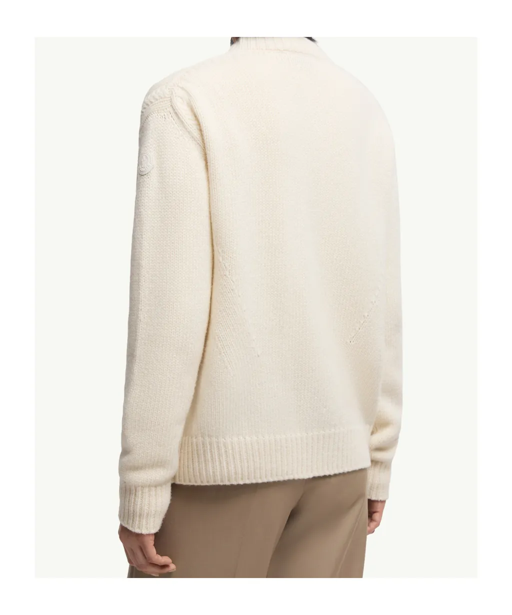 Moncler V-Neck Button-Up Cardigan