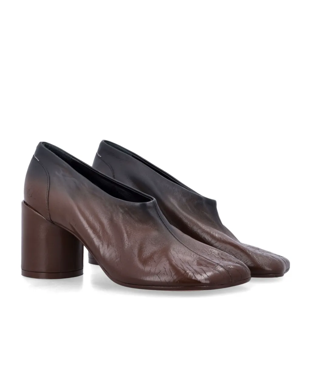 Mm6 Maison Margiela Anatomic Block-Heel Pumps