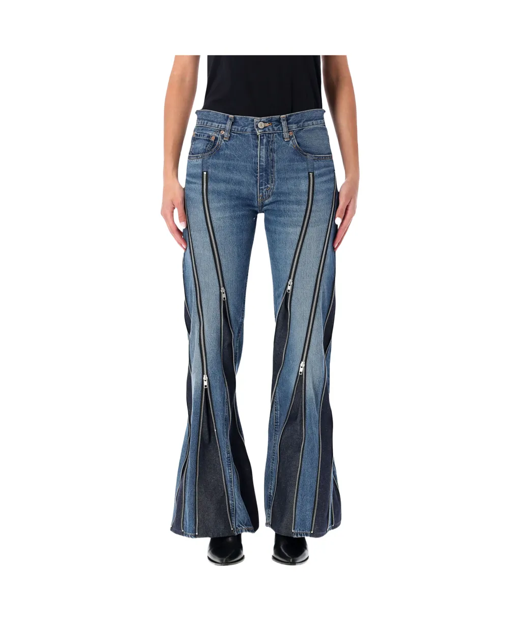 Junya Watanabe Zip Detailed Jeans