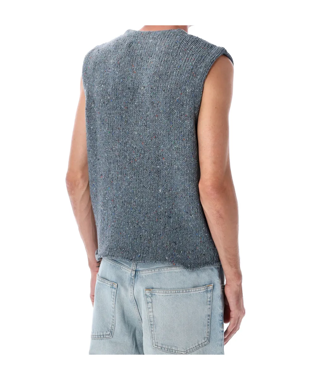 Sleeveless Knitted Top