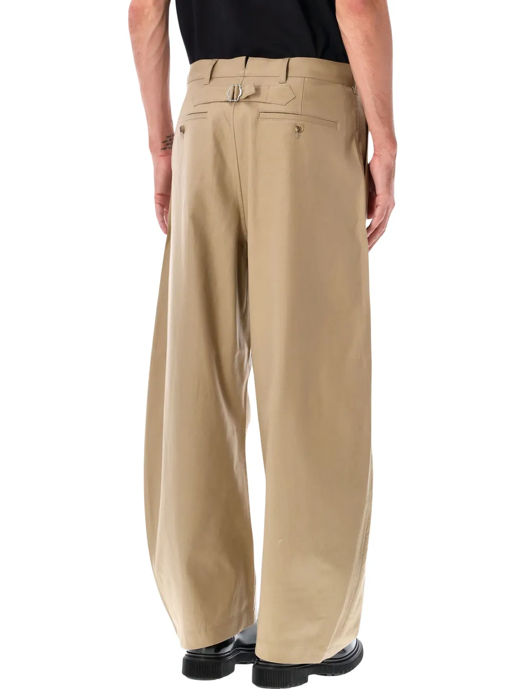 Wide-Leg Casual Pants