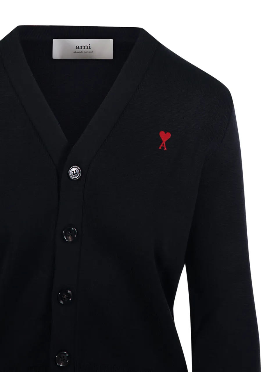 Ami V-Neck Buttoned Cardigan