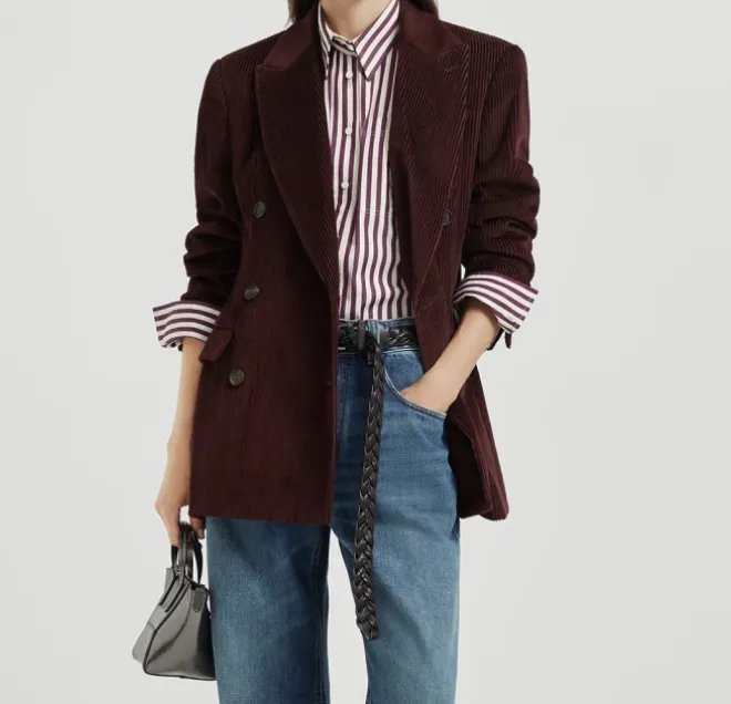 Double-Breasted Blazer