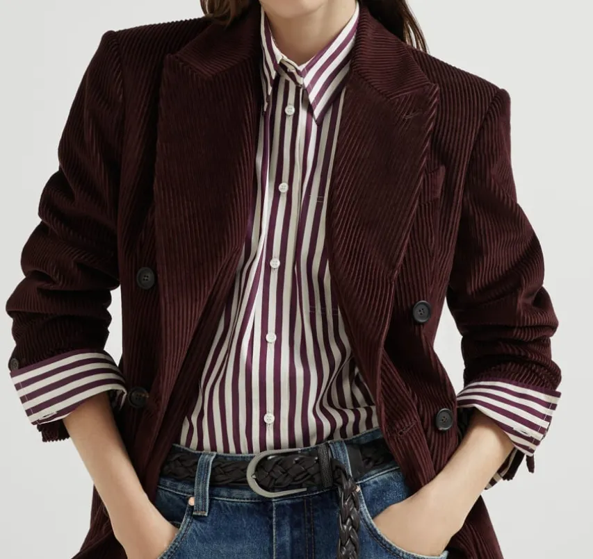 Double-Breasted Blazer