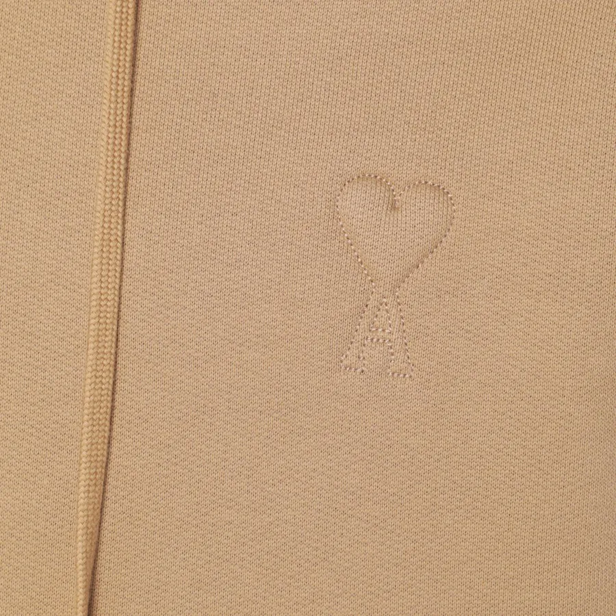 Ami Paris Ami De Coeur Drawstring Hoodie