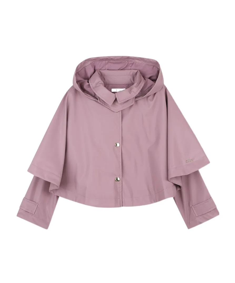 Hooded Cropped Jacket