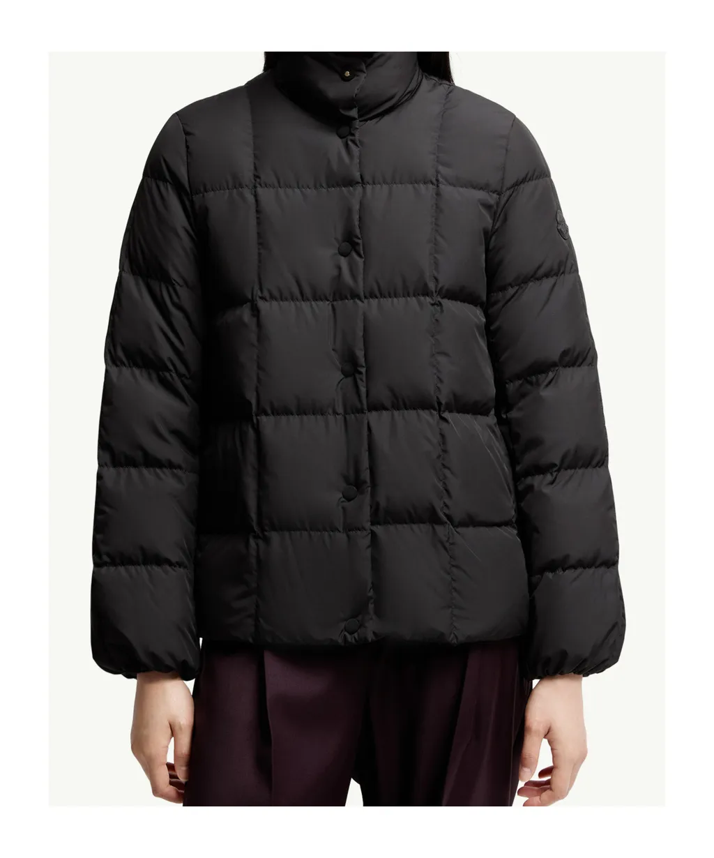 Moncler Cochevinne Square-Quilted Short Down Jacket