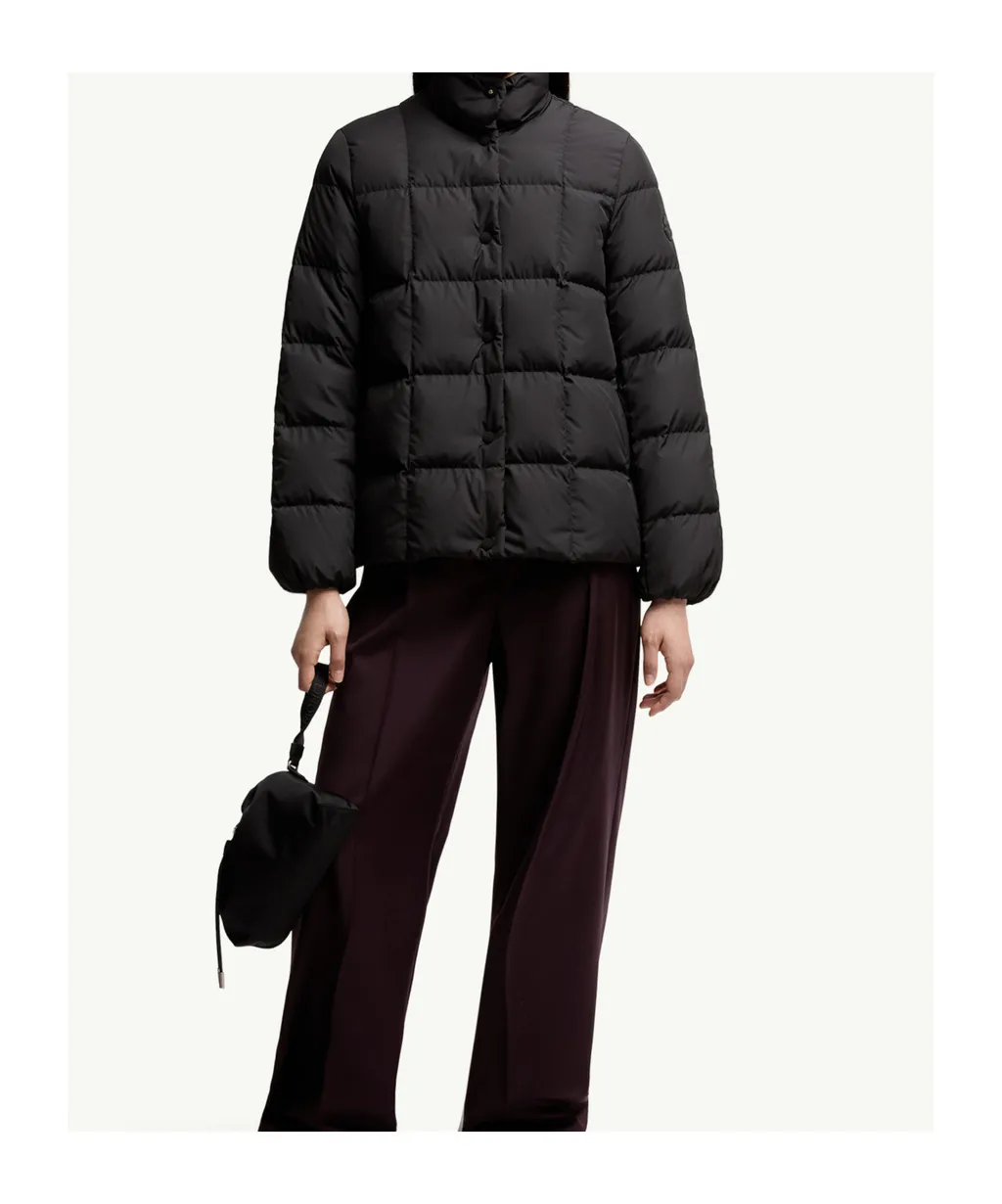 Moncler Cochevinne Square-Quilted Short Down Jacket
