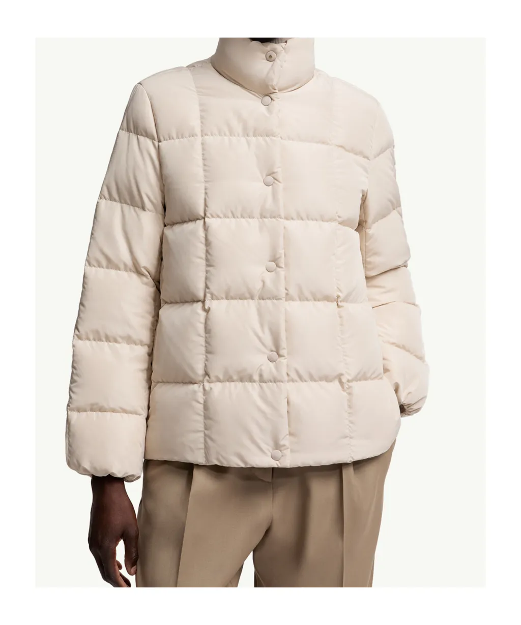 Moncler Cochevinne Square-Quilted Short Down Jacket