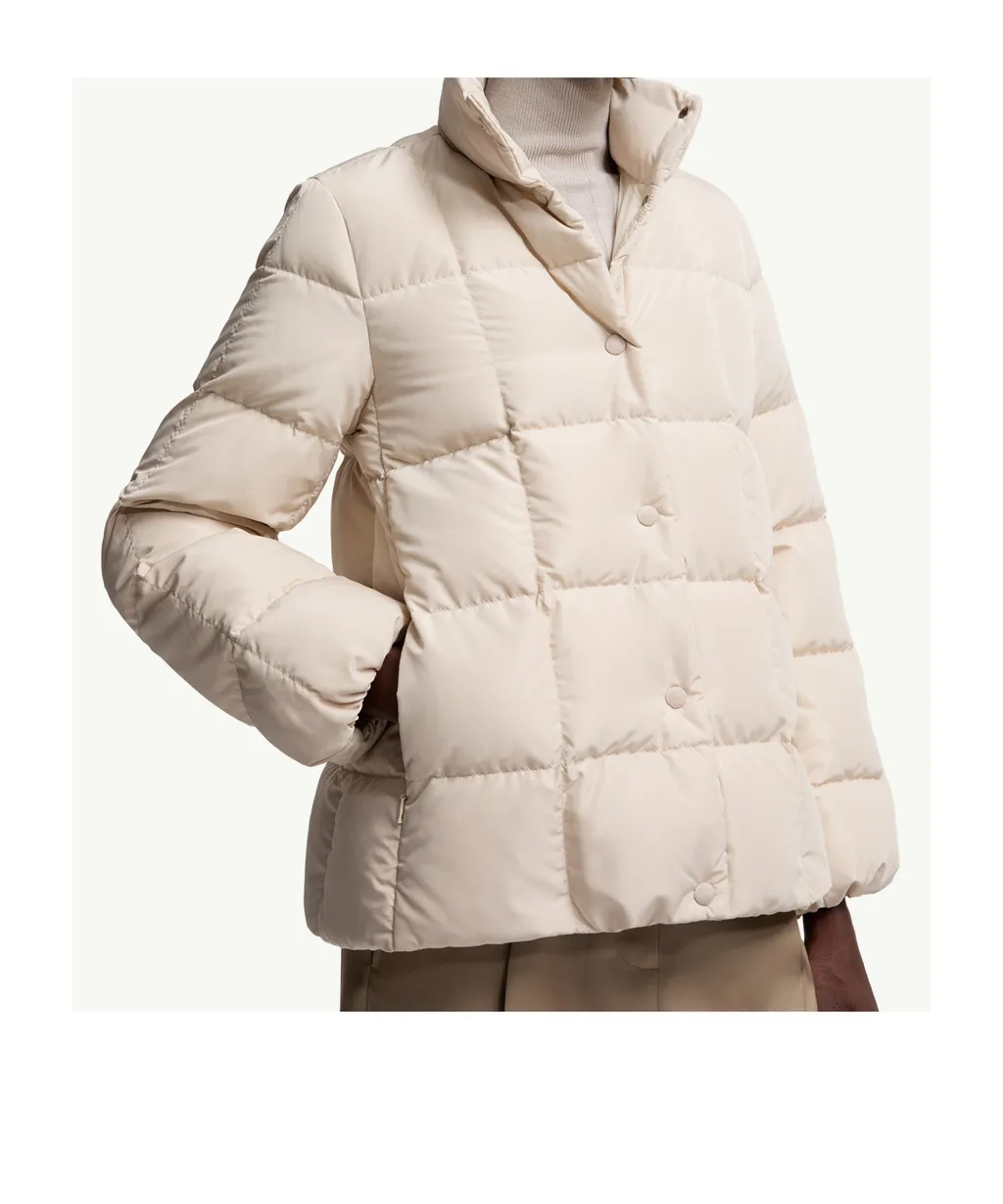 Moncler Cochevinne Square-Quilted Short Down Jacket