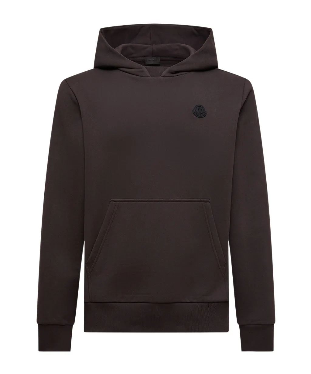 Moncler Tonal Back Logo Hoodie