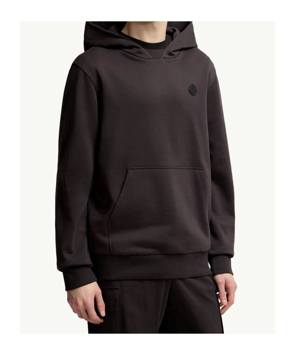 Moncler Tonal Back Logo Hoodie