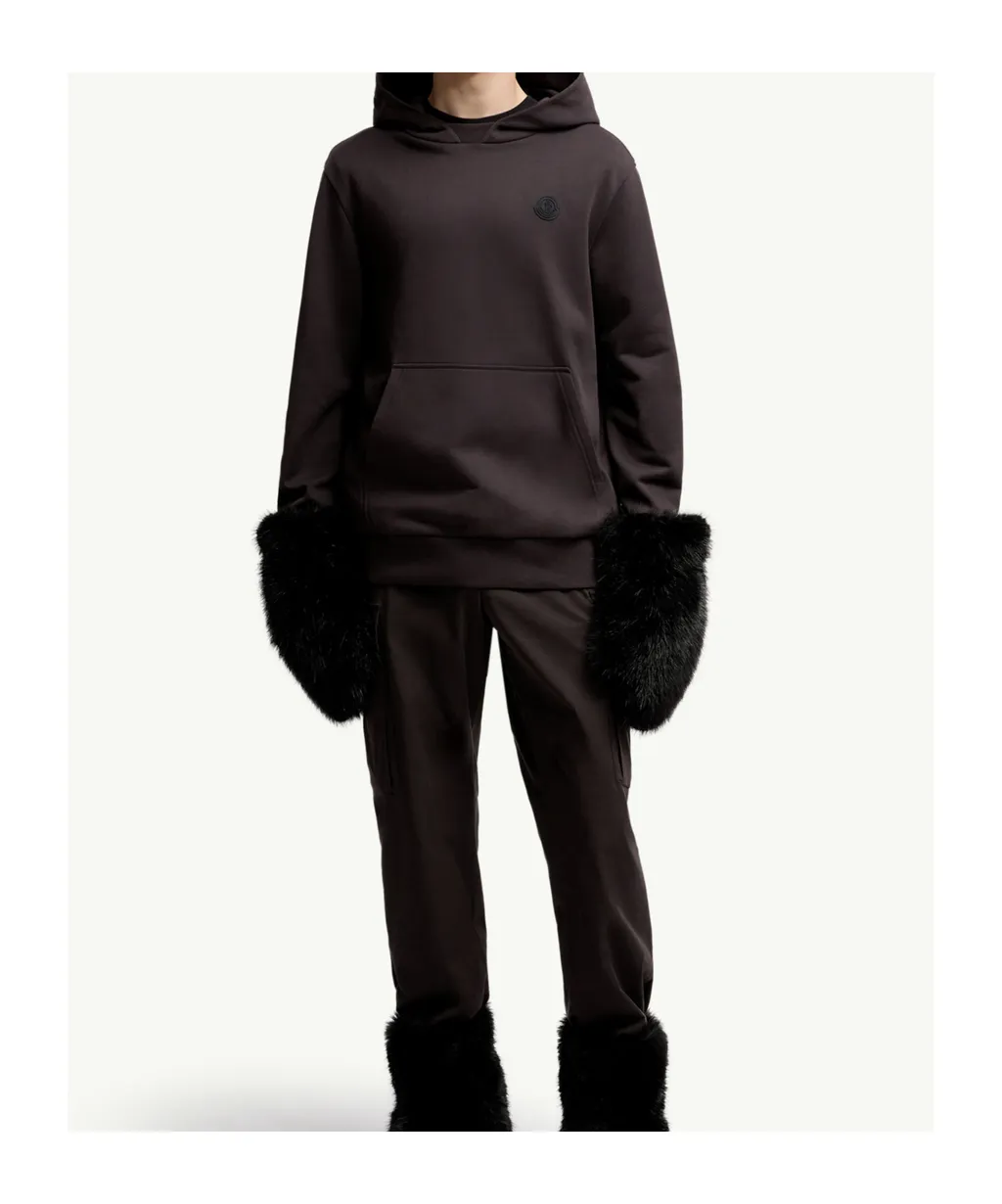Moncler Tonal Back Logo Hoodie