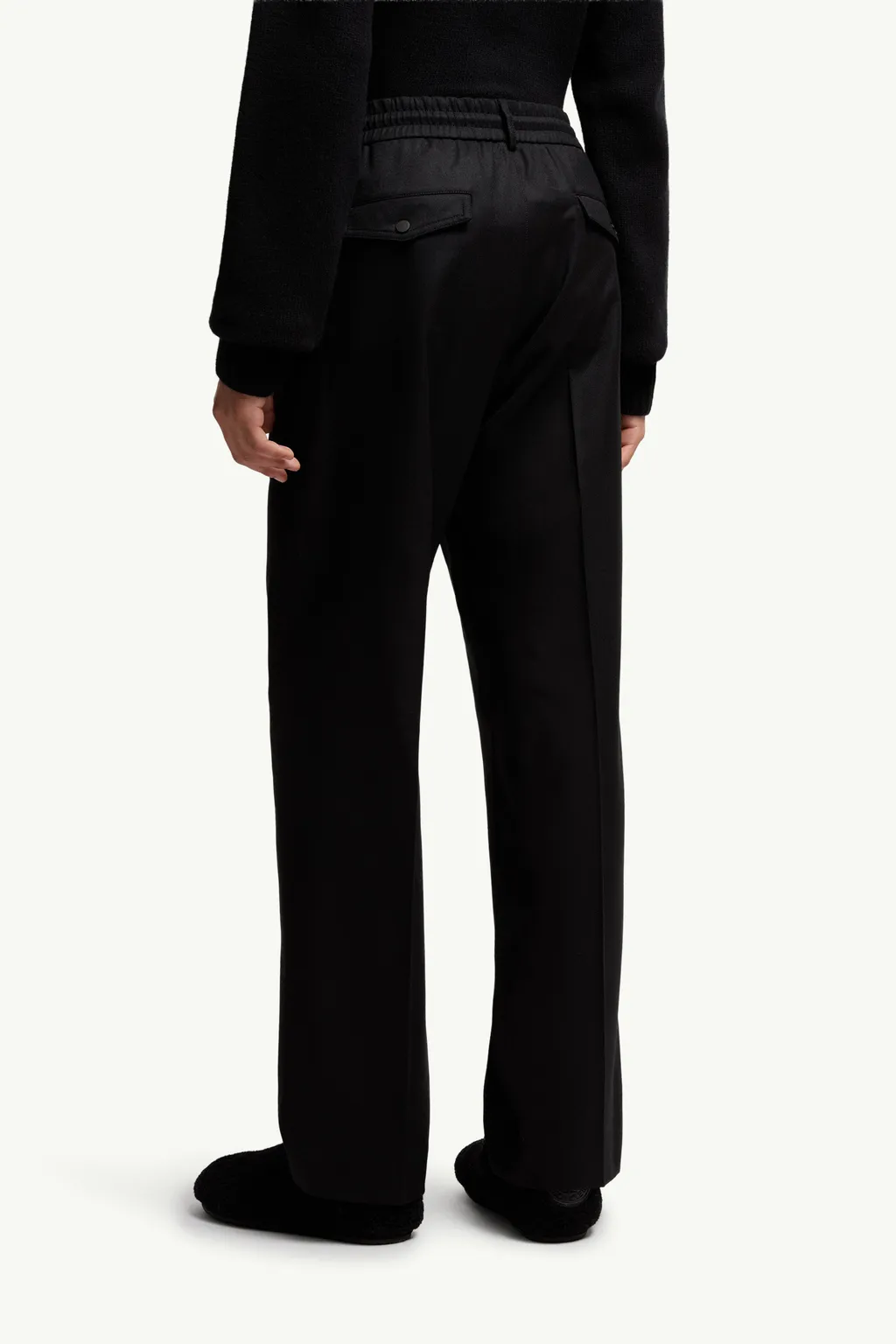 Moncler Flannel Tailored Trousers