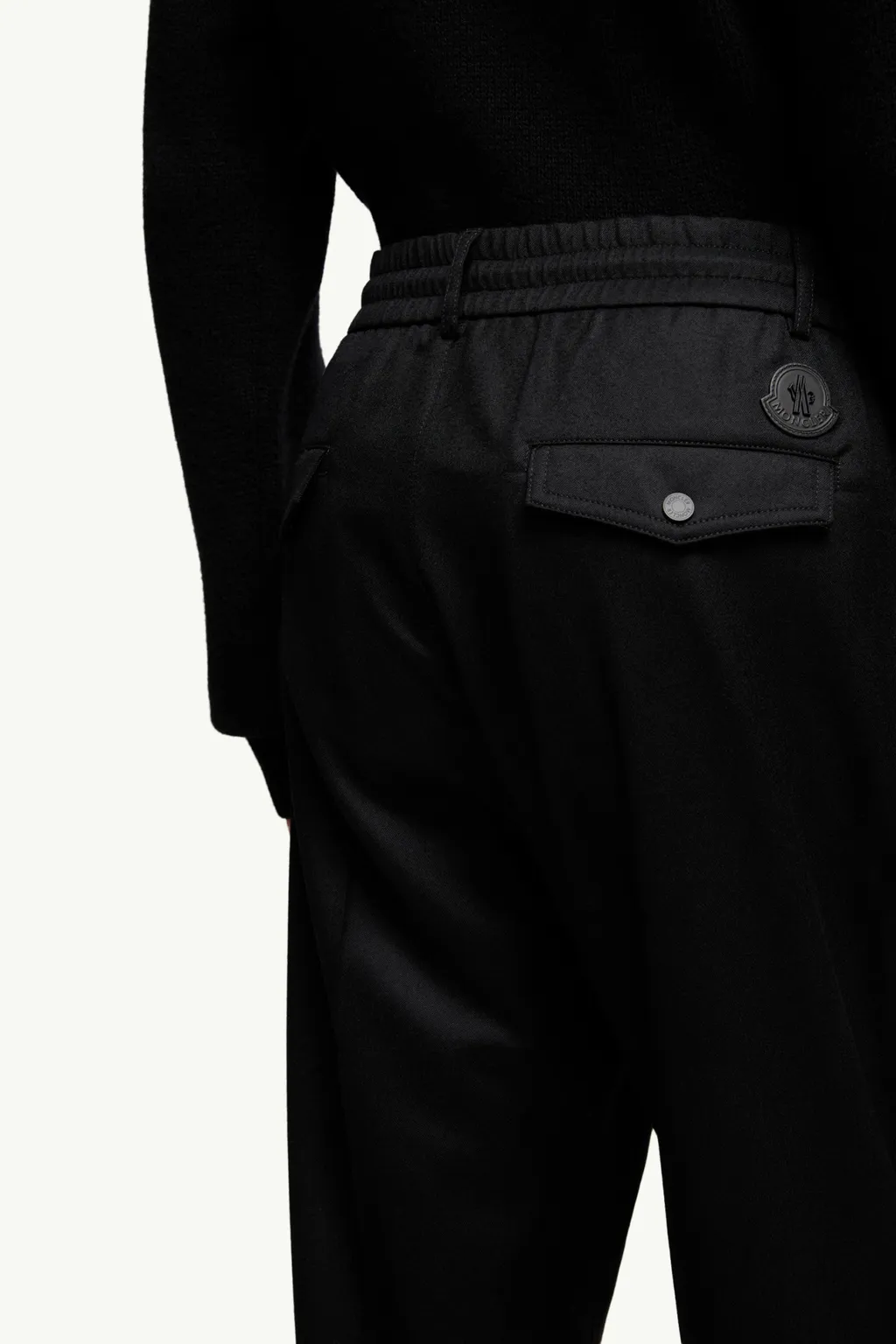 Moncler Flannel Tailored Trousers
