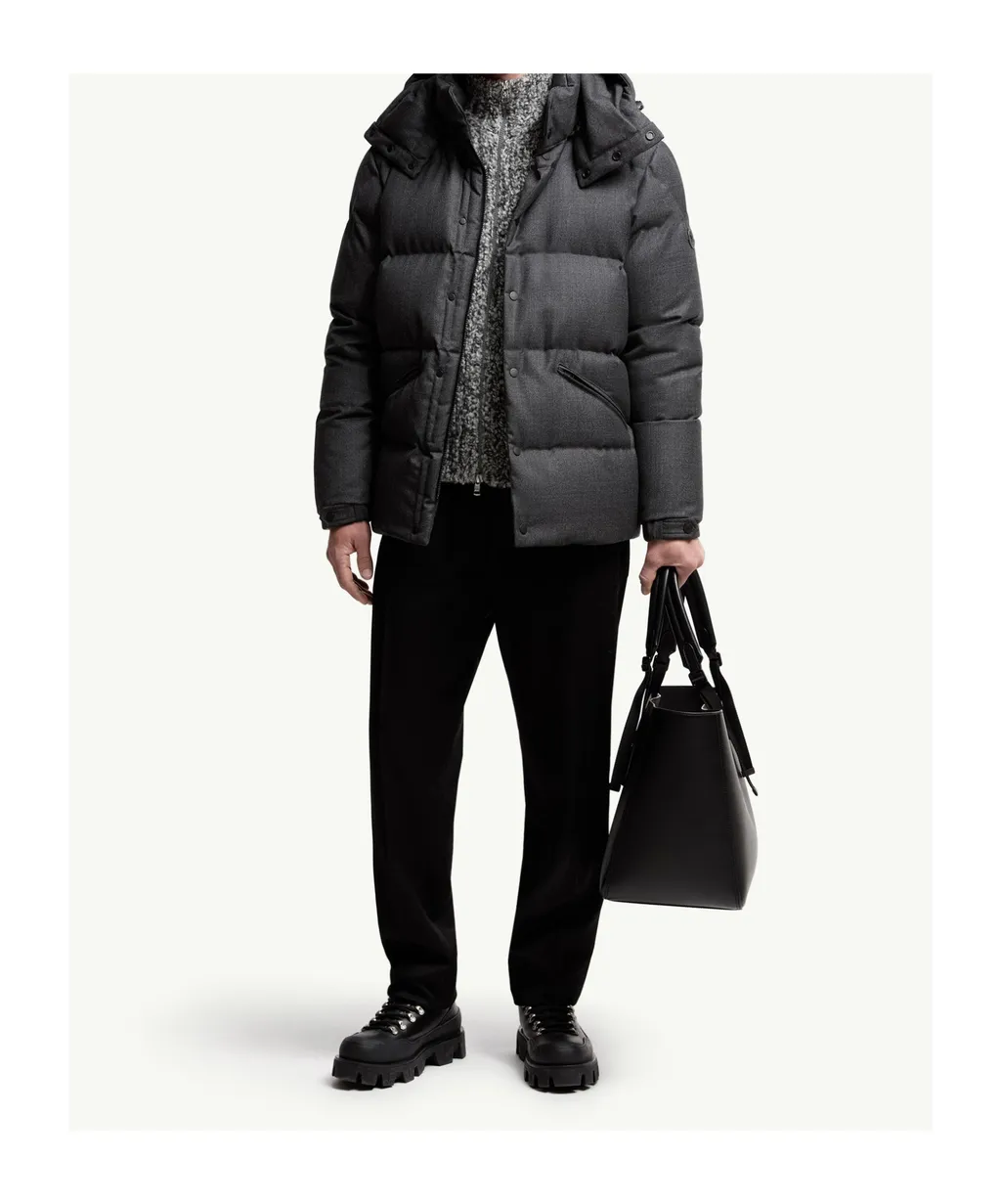 Moncler Eawy Hooded Short Puffer Jacket