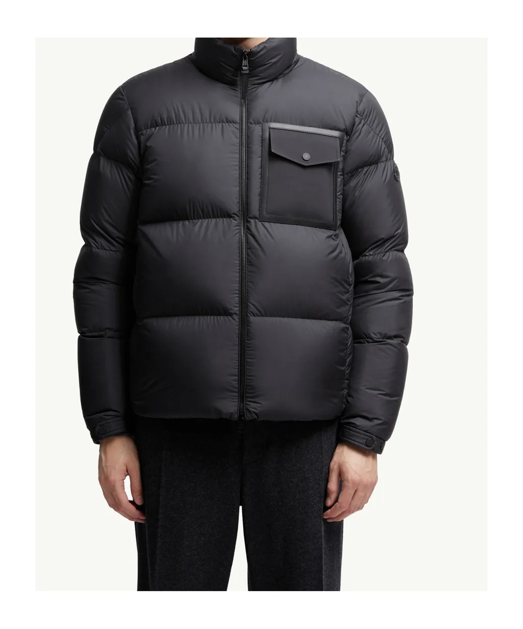 Moncler Chinon Square-Quilted Short Puffer Jacket