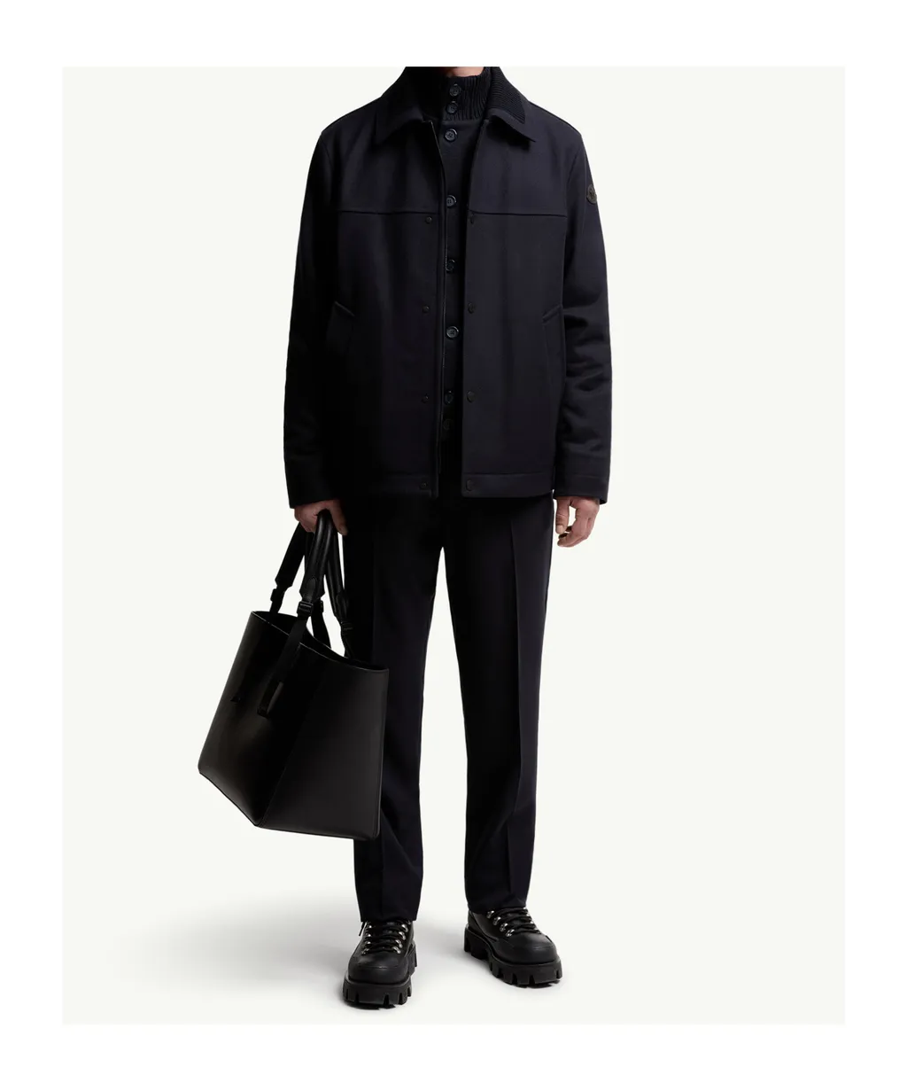 Moncler Emilion Buton-Up Shirt Jacket
