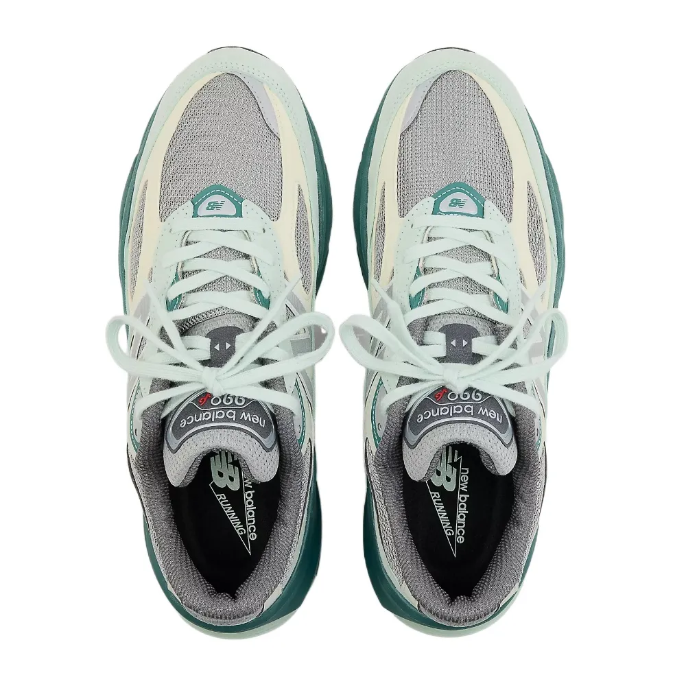 990V6 Panelled Sneakers