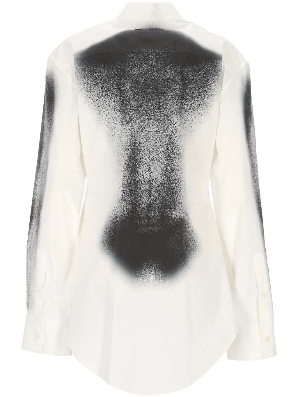 Jean Paul Gaultier Buttoned Graphic Long Sleeved Shirt